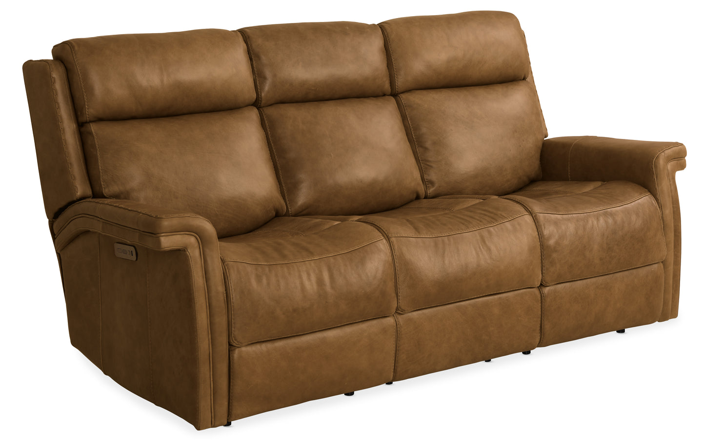 Poise power recliner sofa w/ power headrest