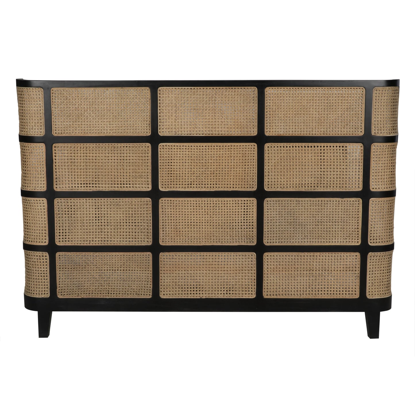 Porto bed, eastern king, hand rubbed black