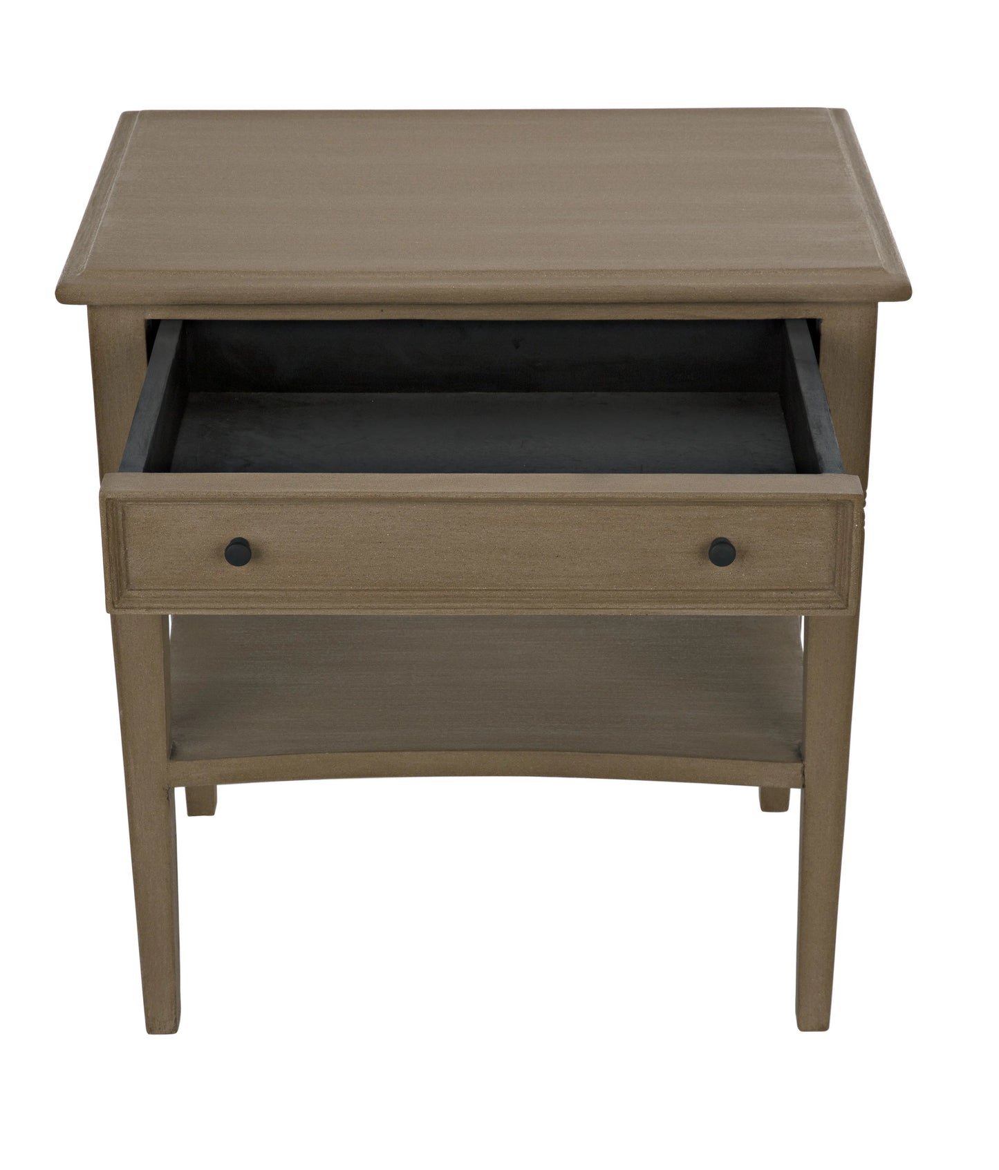 Oxford 1-drawer side table, weathered