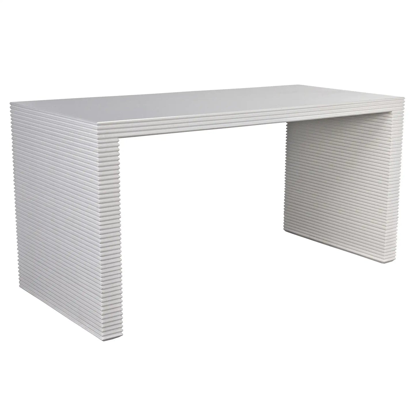 Manhattan desk, solid white