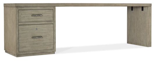 Linville falls 96" desk with one file