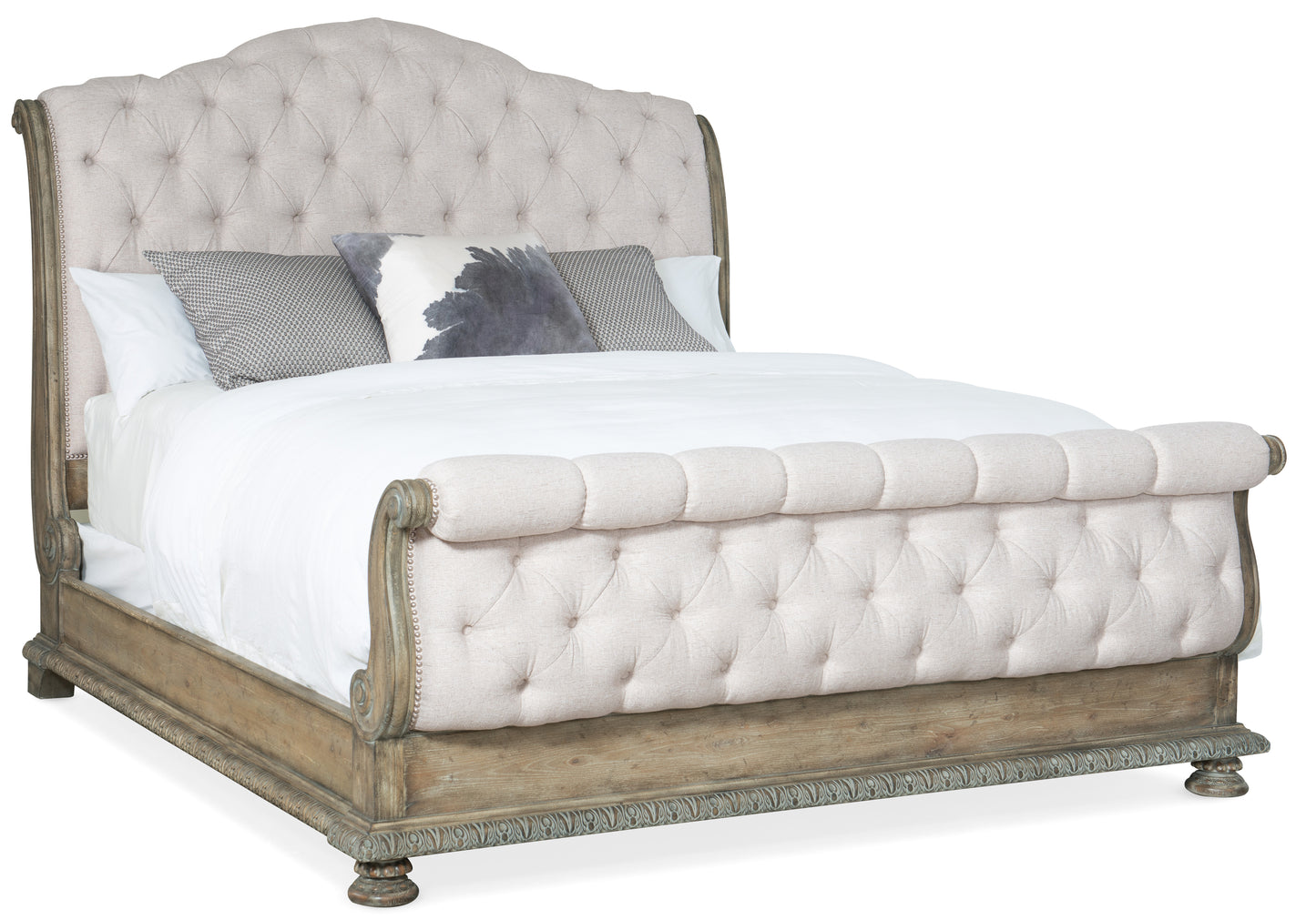 Castella california king tufted bed