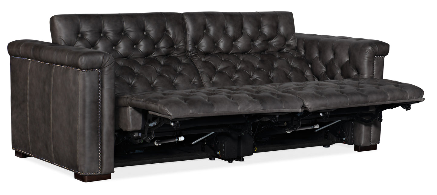 Savion 1.5 laf-raf 2 over 2 sofa w/pwr recline pwr headrest