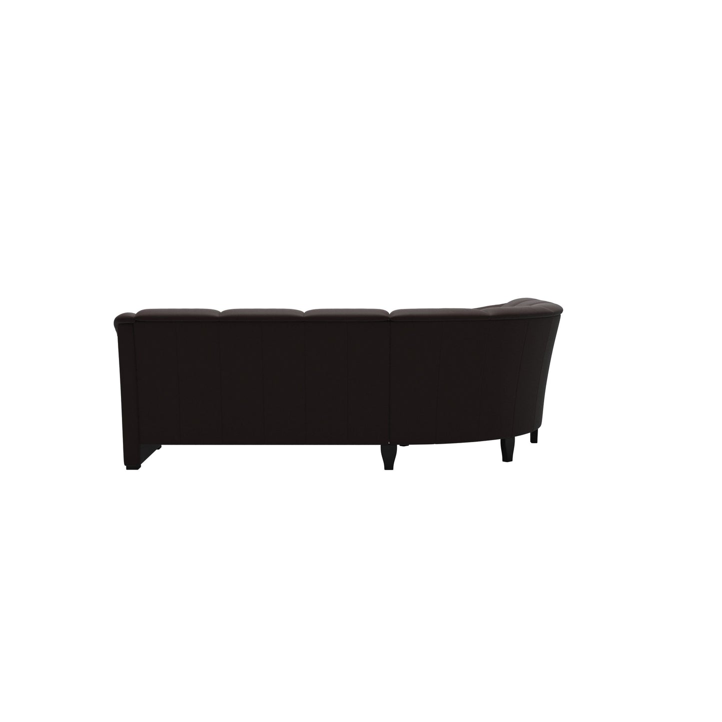 Stressless® oslo sectional with wood