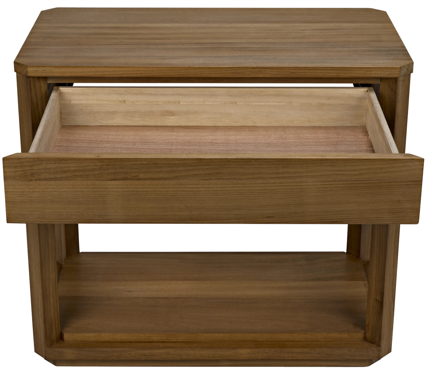 Sl11 side table, gold teak