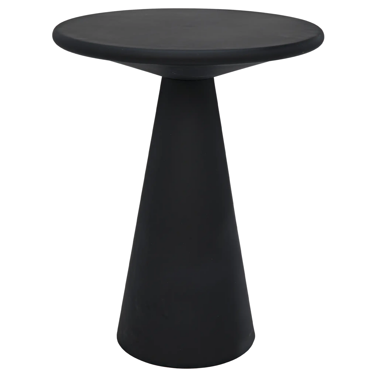 Idiom side table, black steel