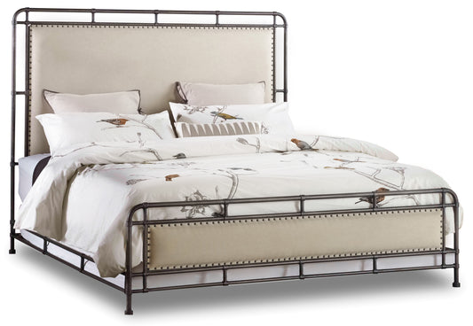 Studio 7h slumbr king metal upholstered bed