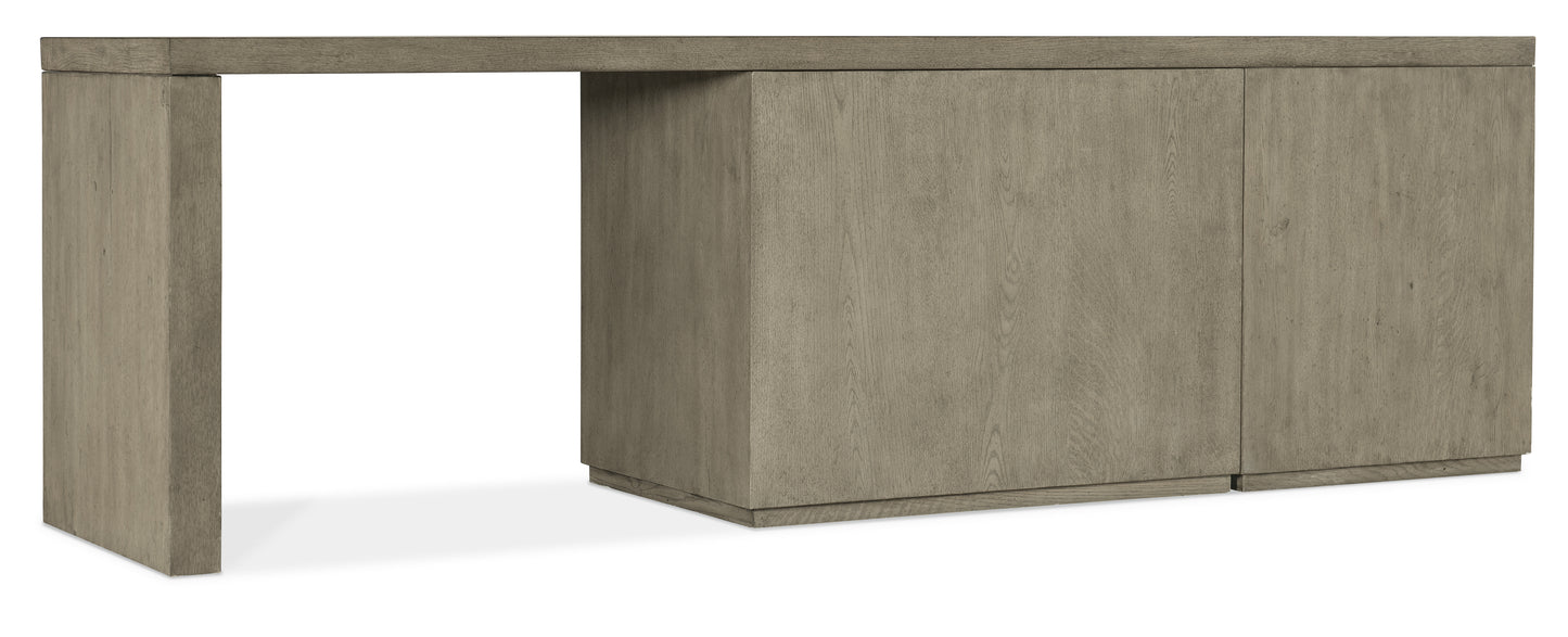 Linville falls 96" desk with file and lateral file