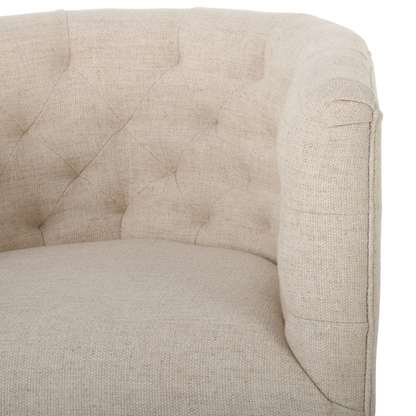 Hanover swivel chair-thames cream