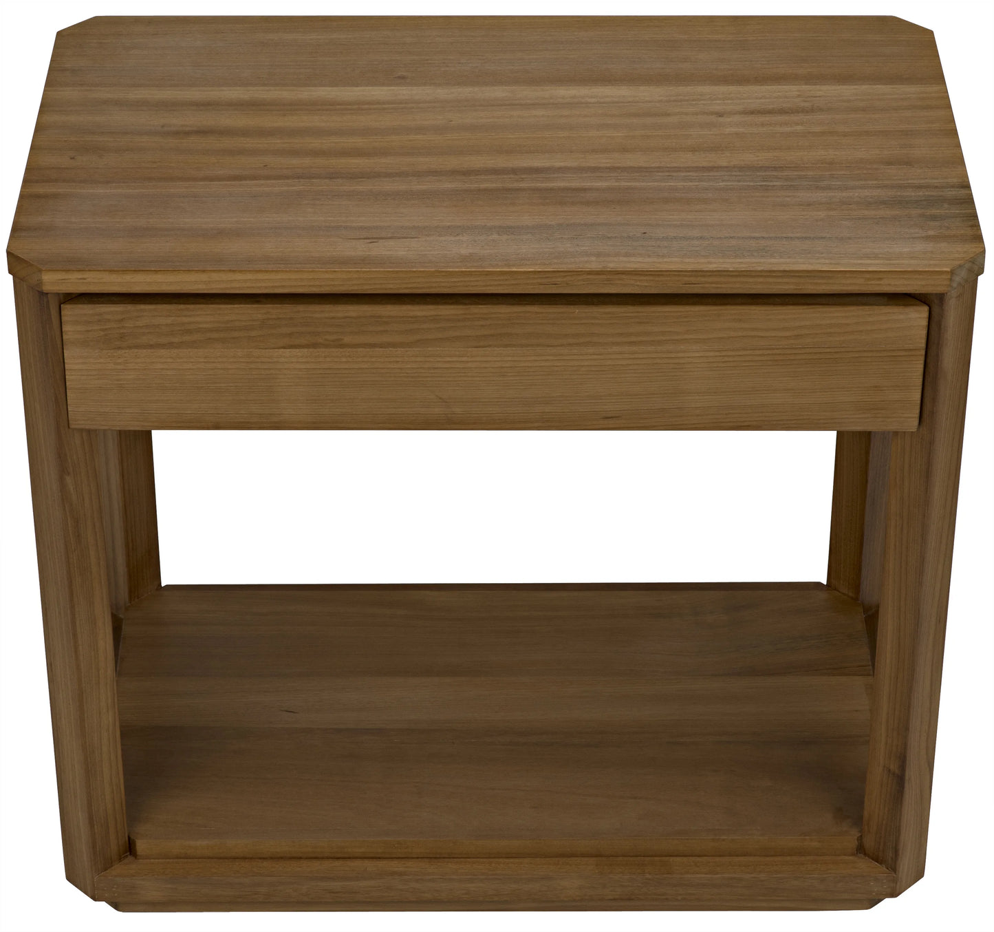 Sl11 side table, gold teak