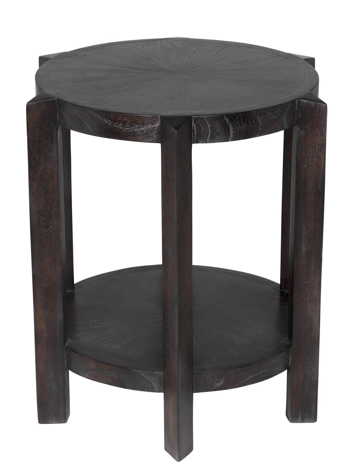 Yuhuda small side table, sombre finish