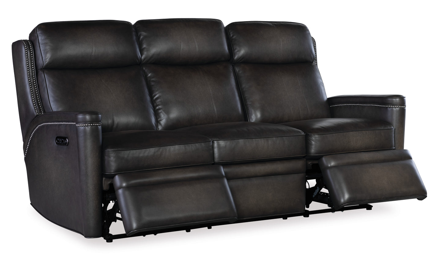 Hamilton power sofa w/power headrest