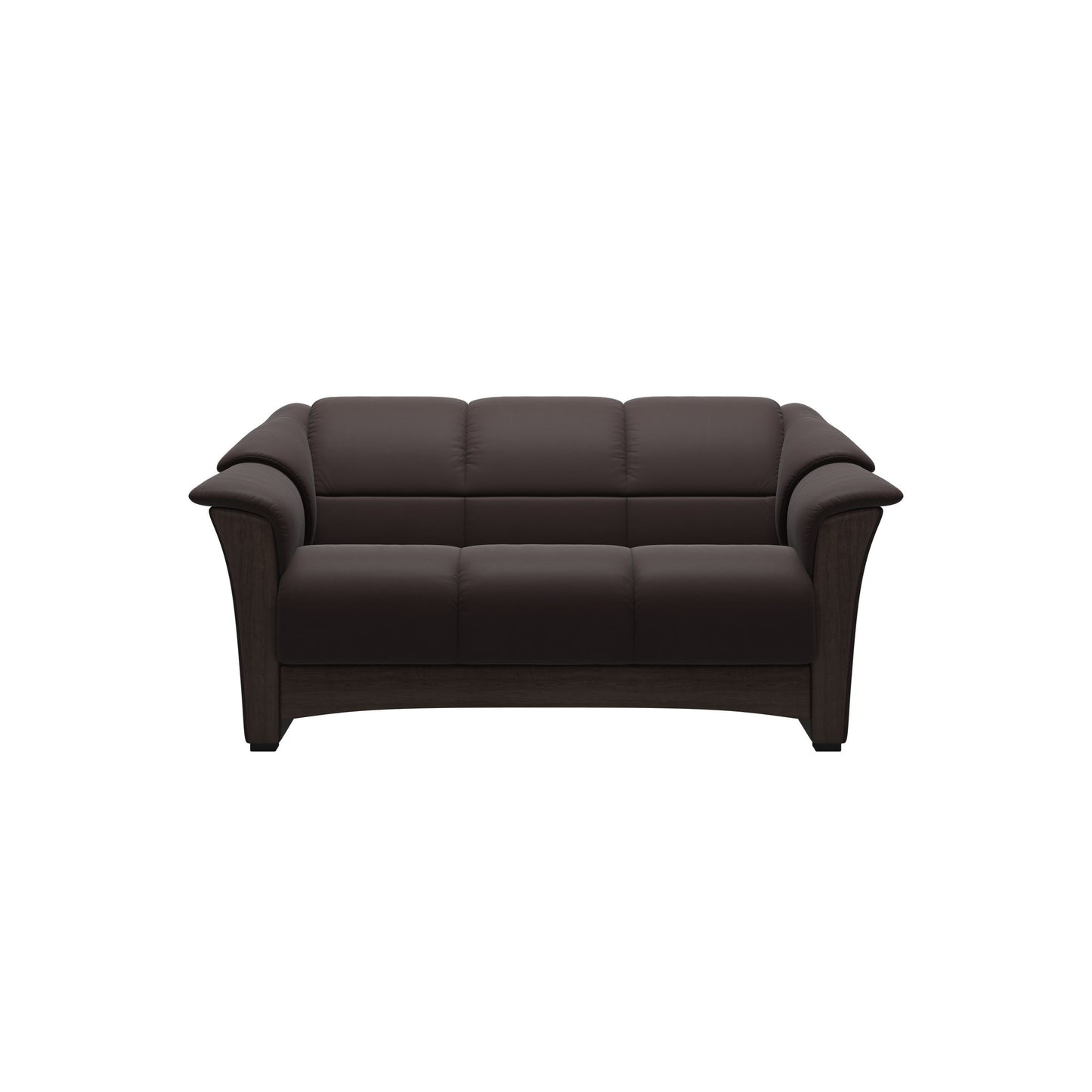 Stressless® oslo loveseat with wood