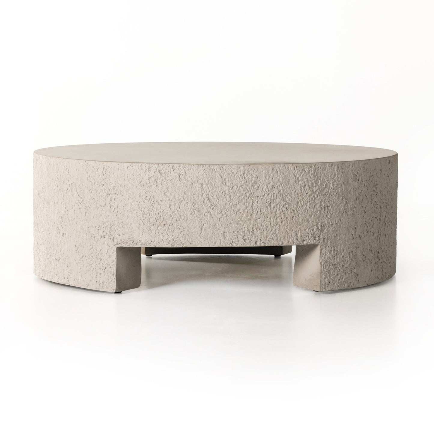 Kember outdoor coffee table-blanc white