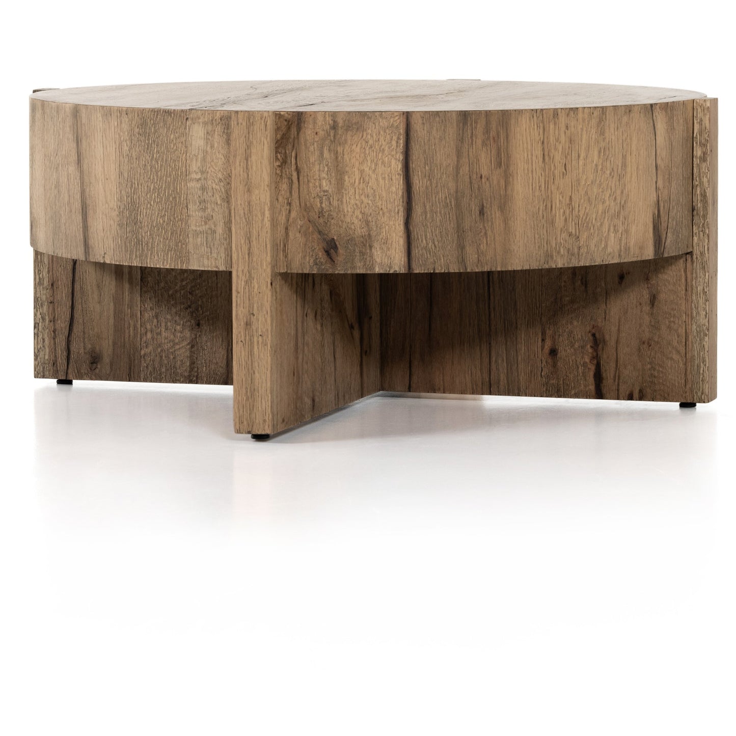 Bingham coffee table-rustic oak veneer