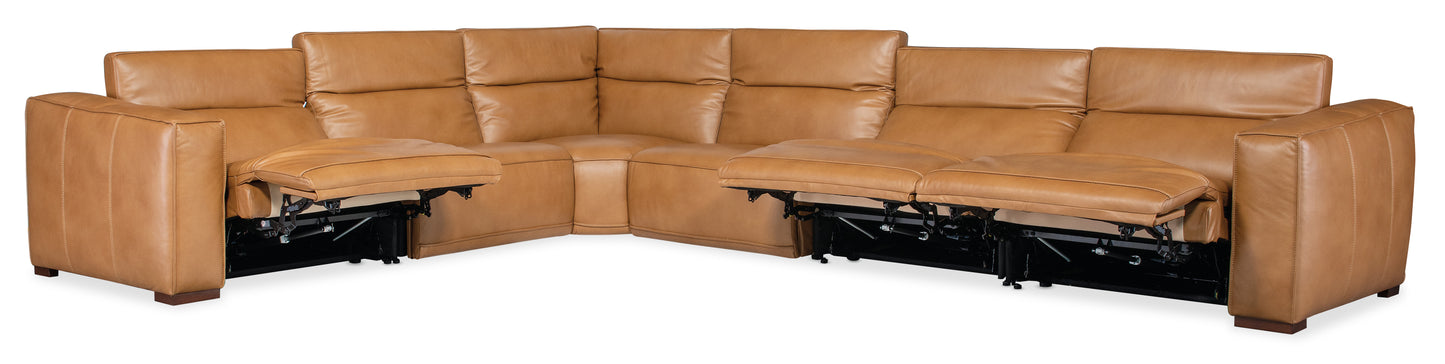 Fresco 6 seat sectional 3-pwr