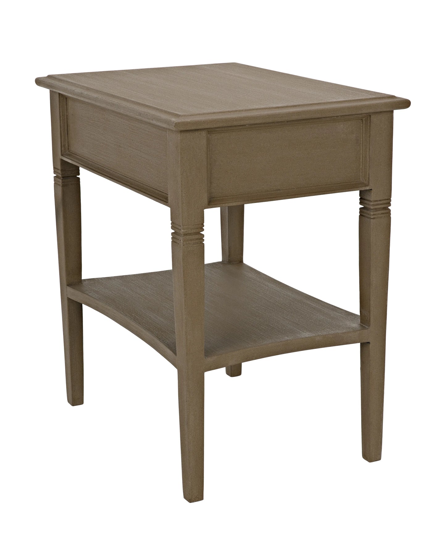 Oxford 1-drawer side table, weathered