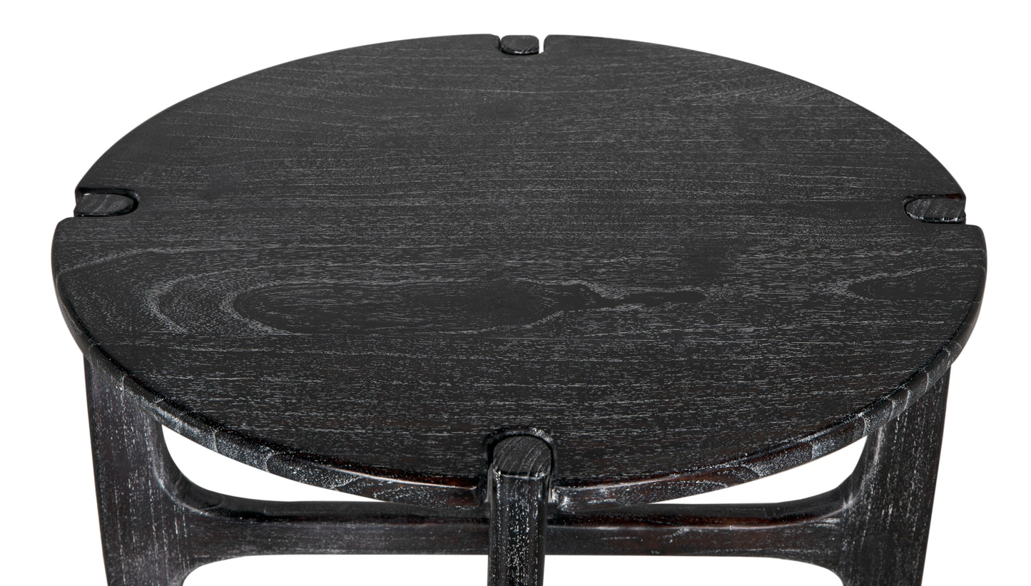 Bucks coffee table, sombre finish