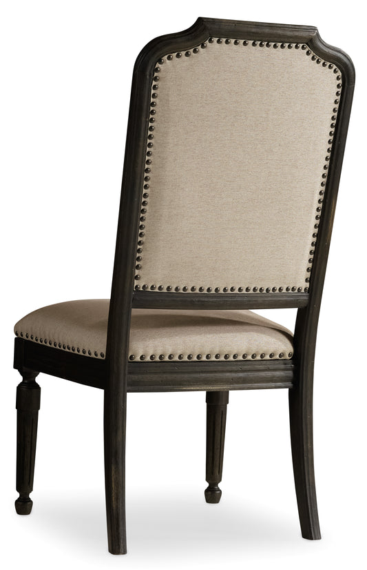 Corsica uph side chair - 2 per carton/price ea