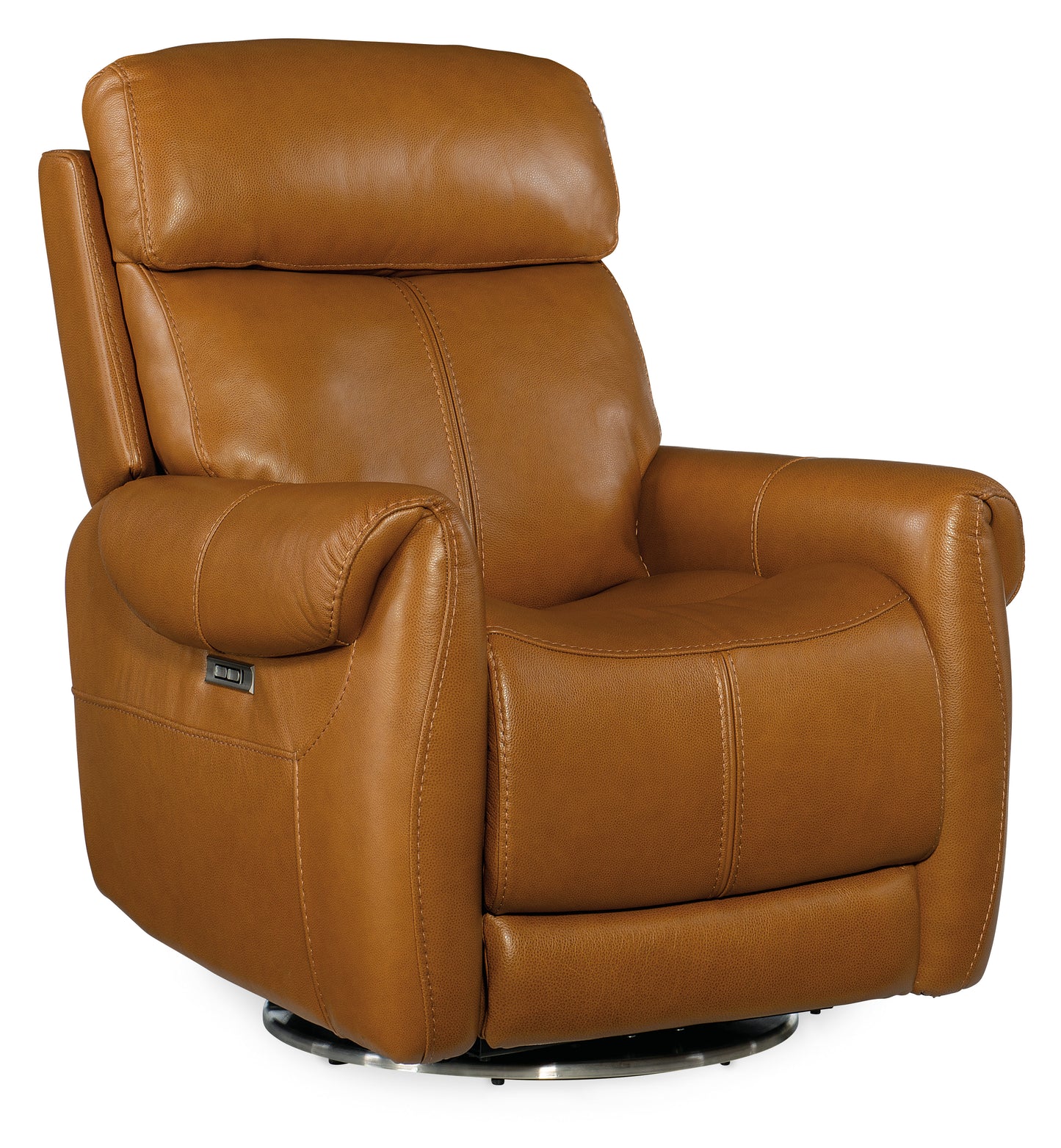 Sterling swivel power recliner with power headrest