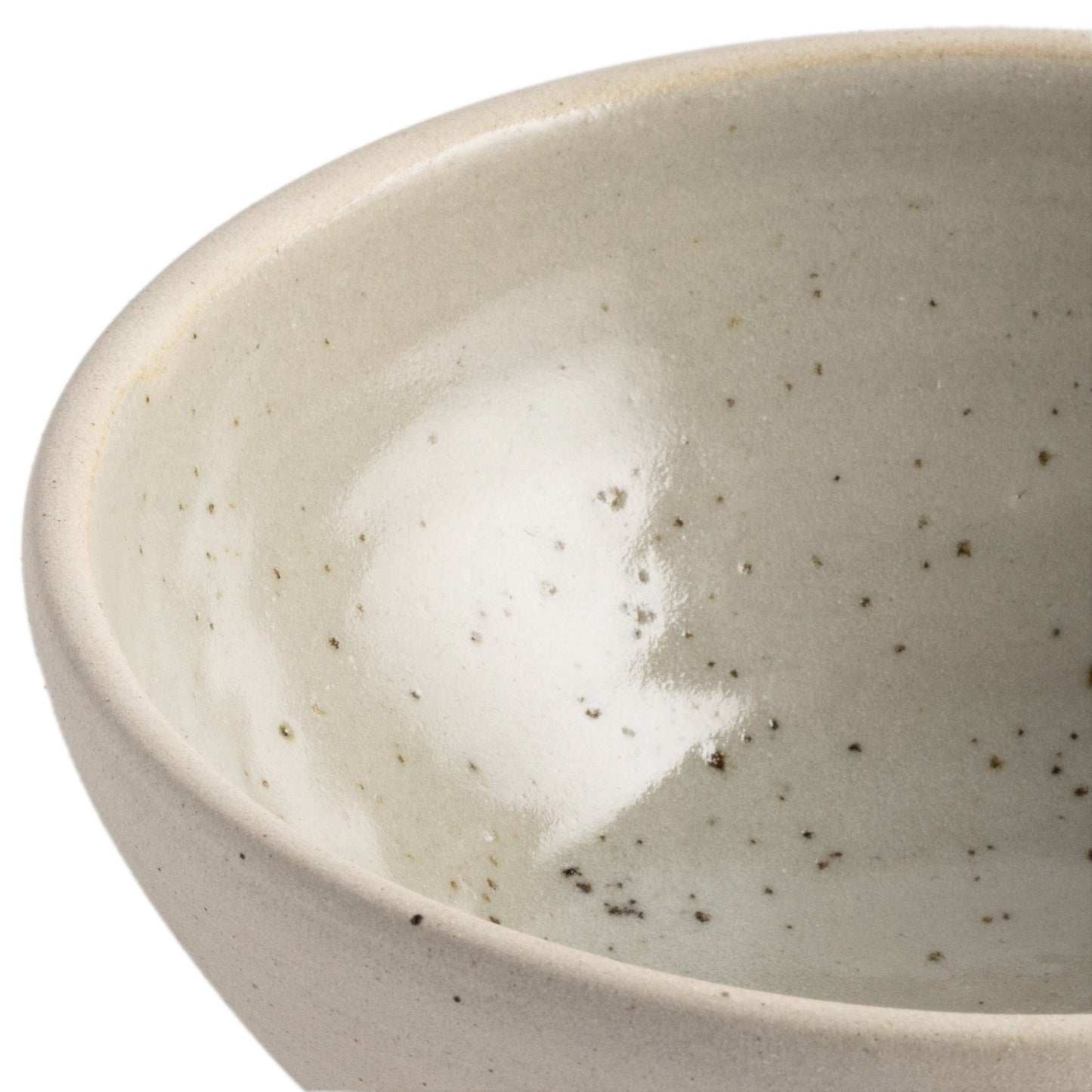 Nelo small bowl, set of 4-cream matte