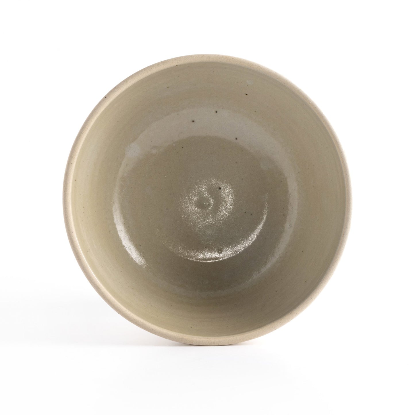 Nelo serving bowl-cream matte ceramic