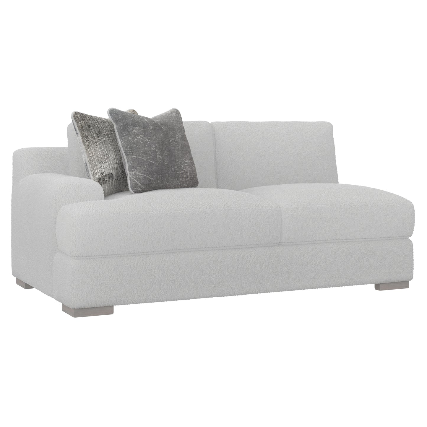 Andie fabric left arm loveseat