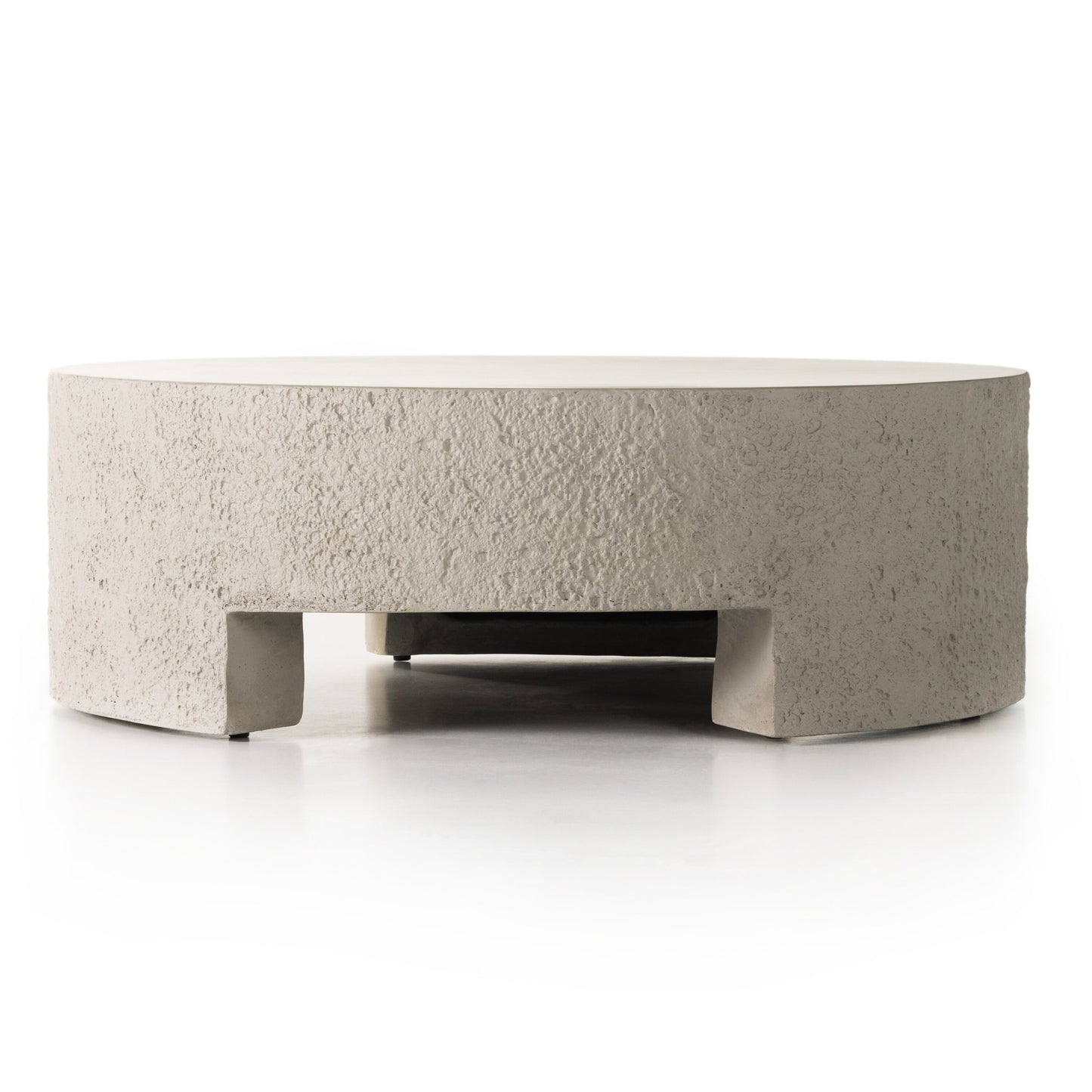 Kember outdoor coffee table-blanc white