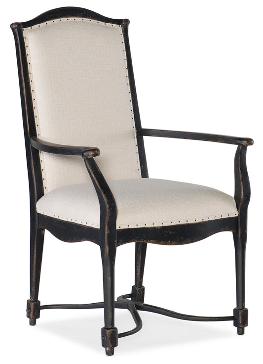 Ciao bella upholstered back arm chair - 2 per carton/price ea