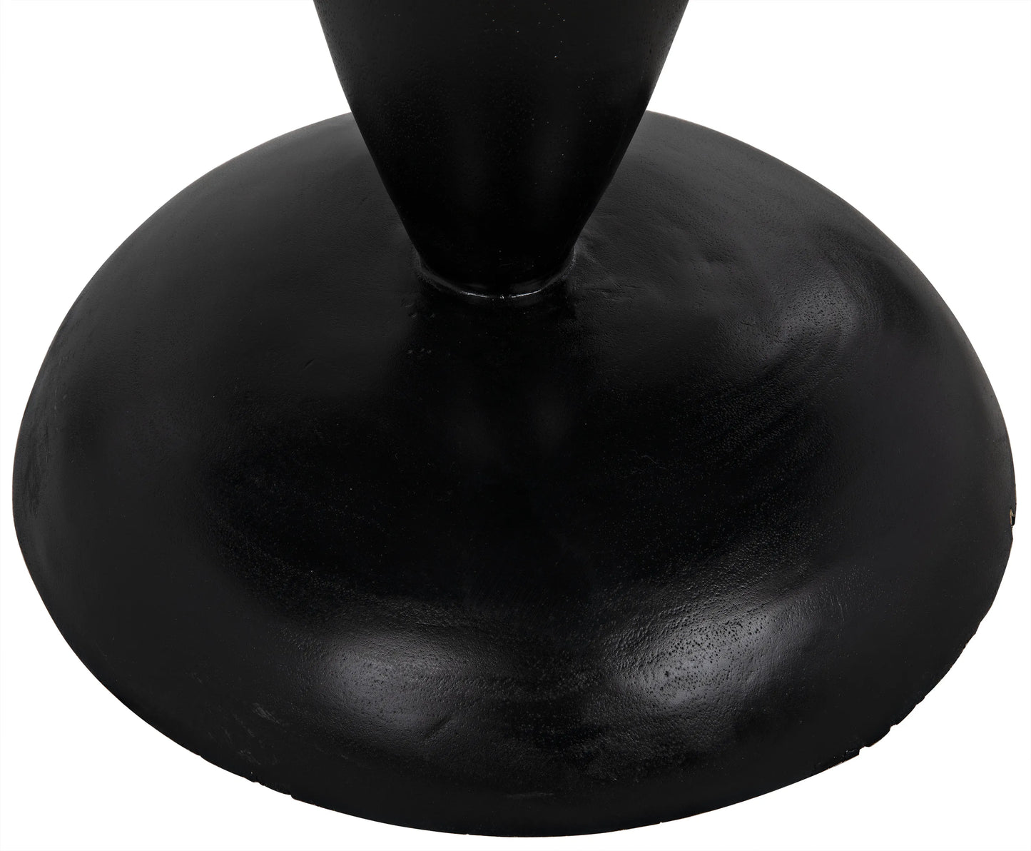 Adonis side table, hand rubbed black