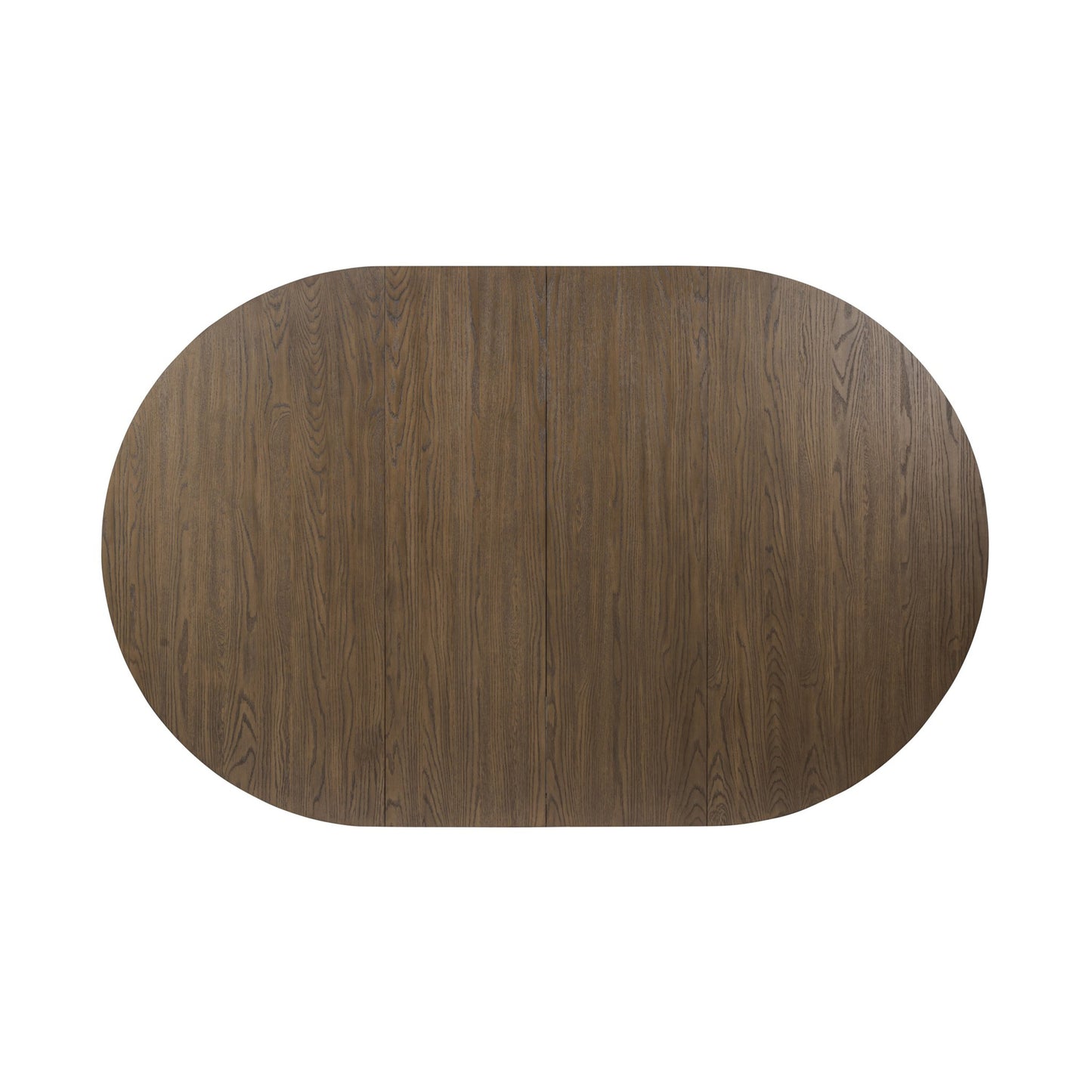 Zelda round extension dining table: fawn oak veneer-fawn oak