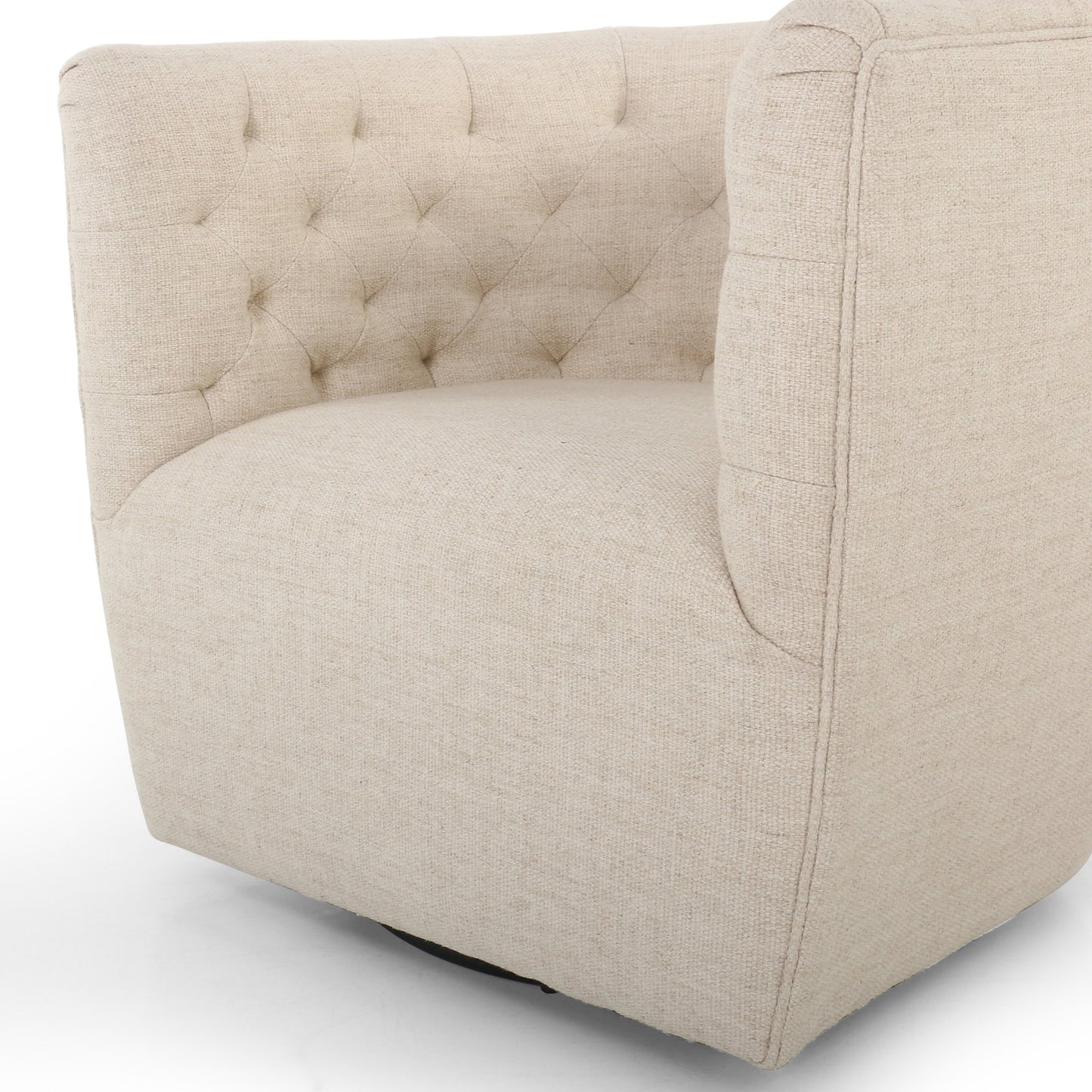 Hanover swivel chair-thames cream