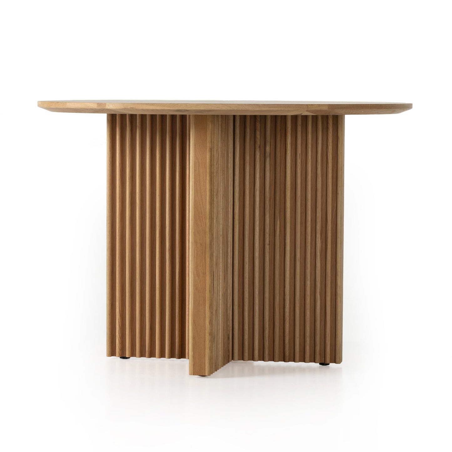 Copo dining table 43.5": natural oak-natural oak veneer