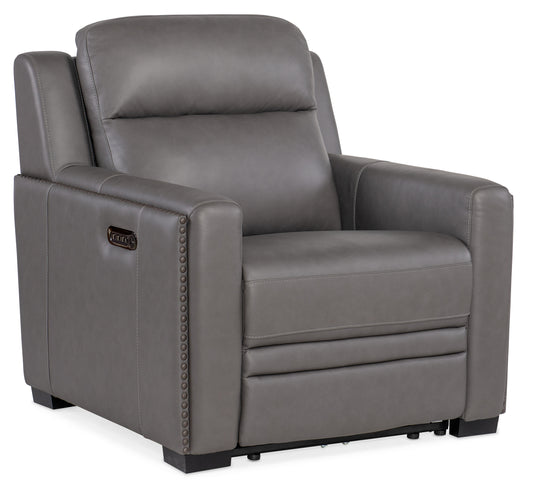 Mckinley power recliner with power headrest & lumbar