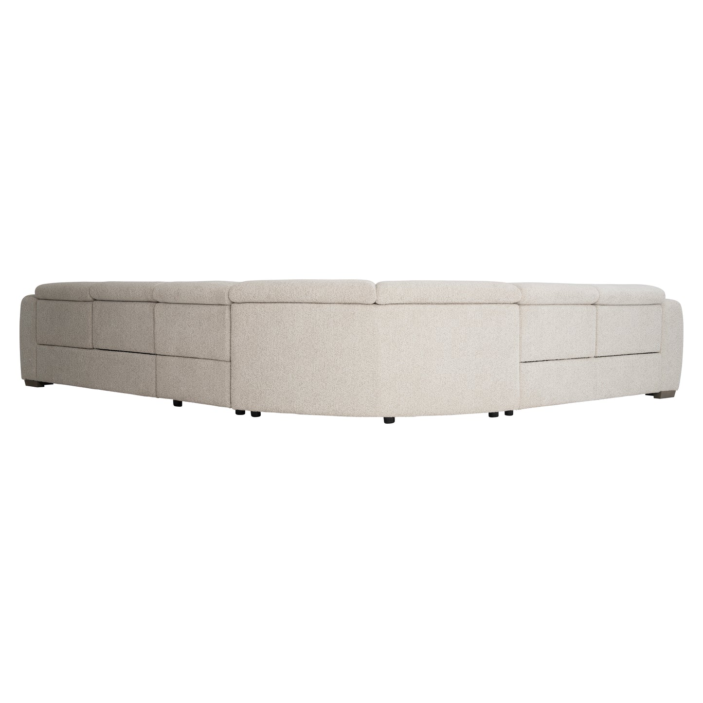 Aldo fabric power motion sectional