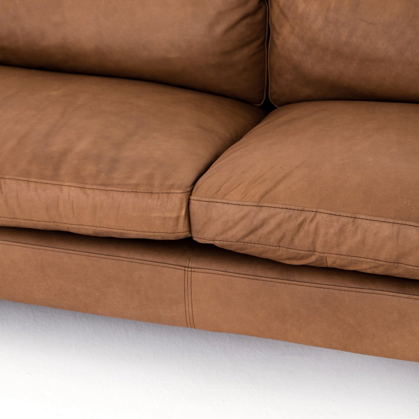 Beckwith sofa-94"-natural washed camel