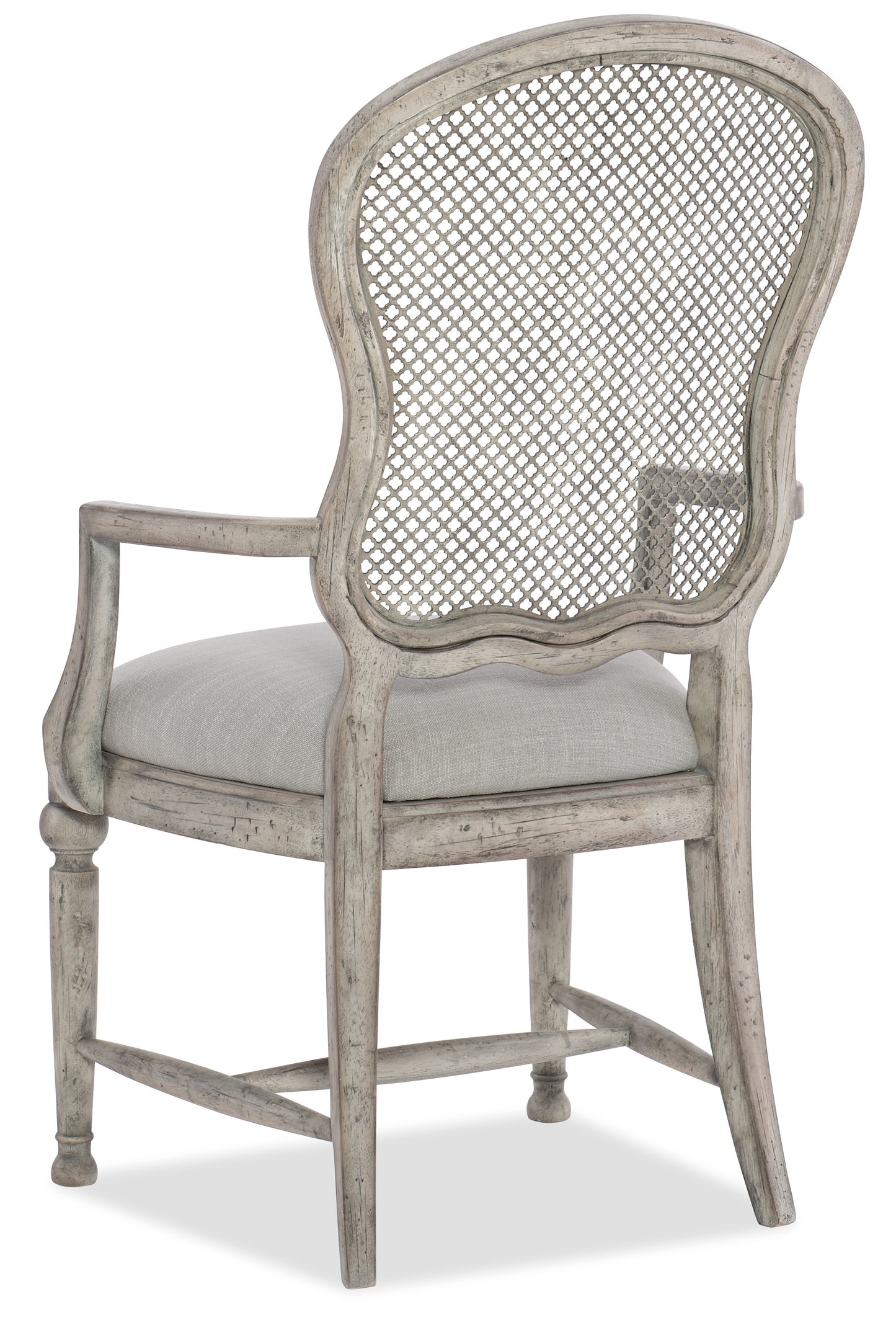 Boheme gaston metal back arm chair - 2 per carton/price ea