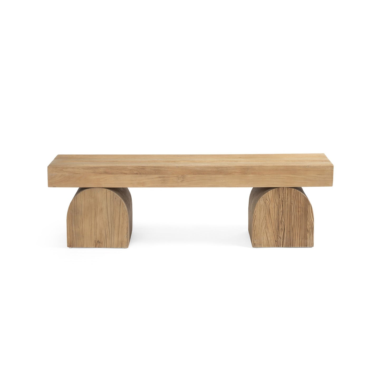 Keane bench-natural elm