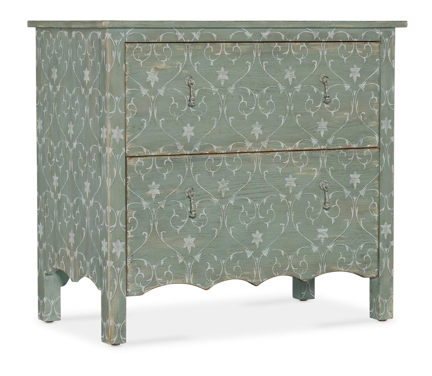 Americana two-drawer accent chest