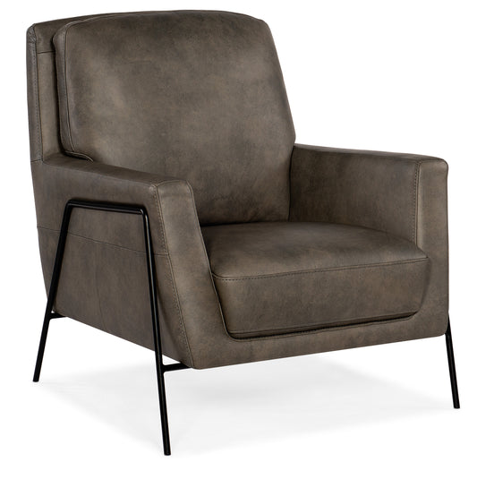 Amette metal frame club chair