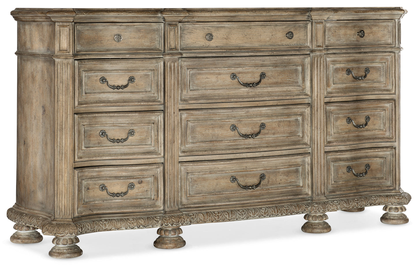 Castella twelve drawer dresser