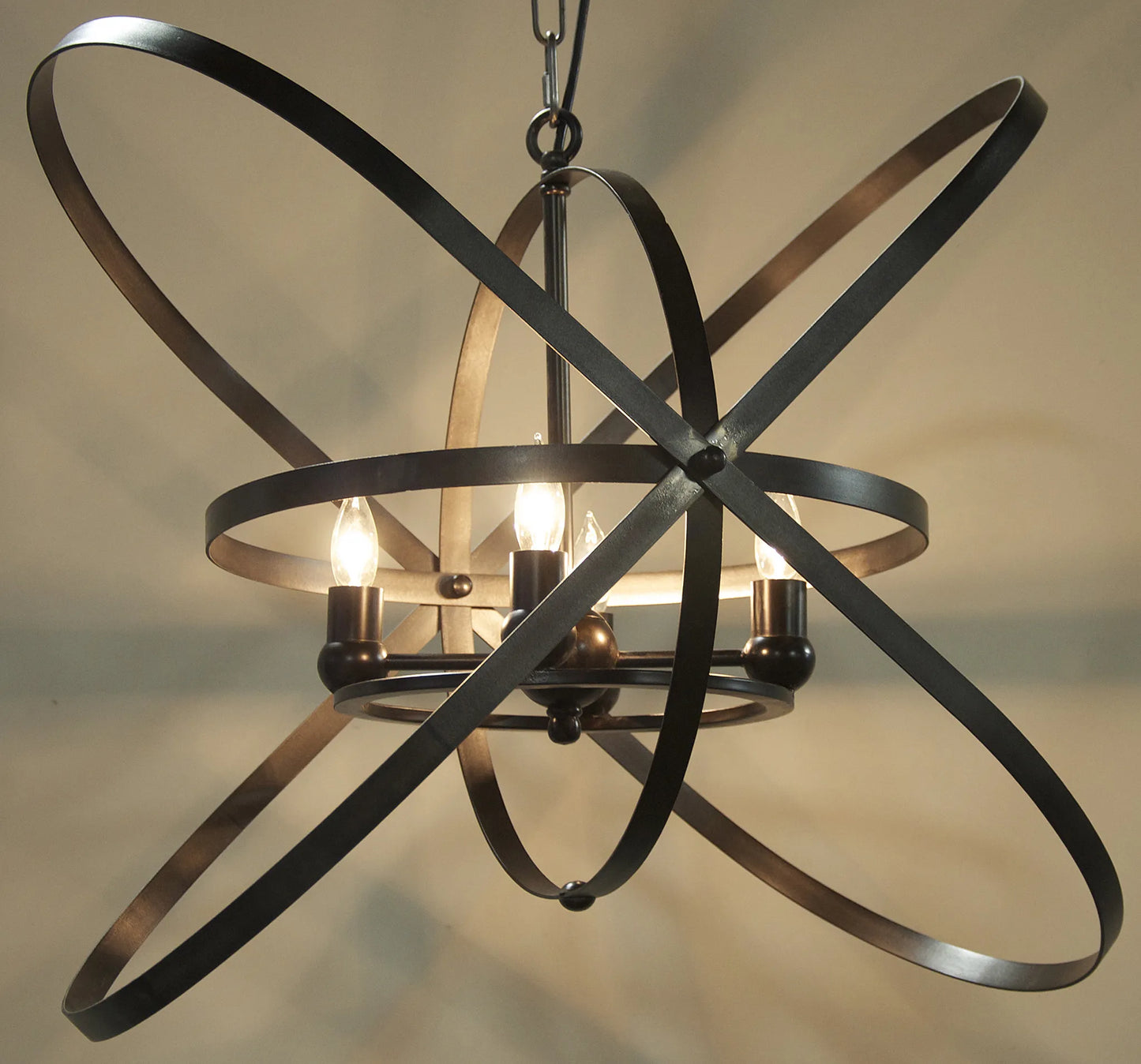 Sassari pendant, black steel