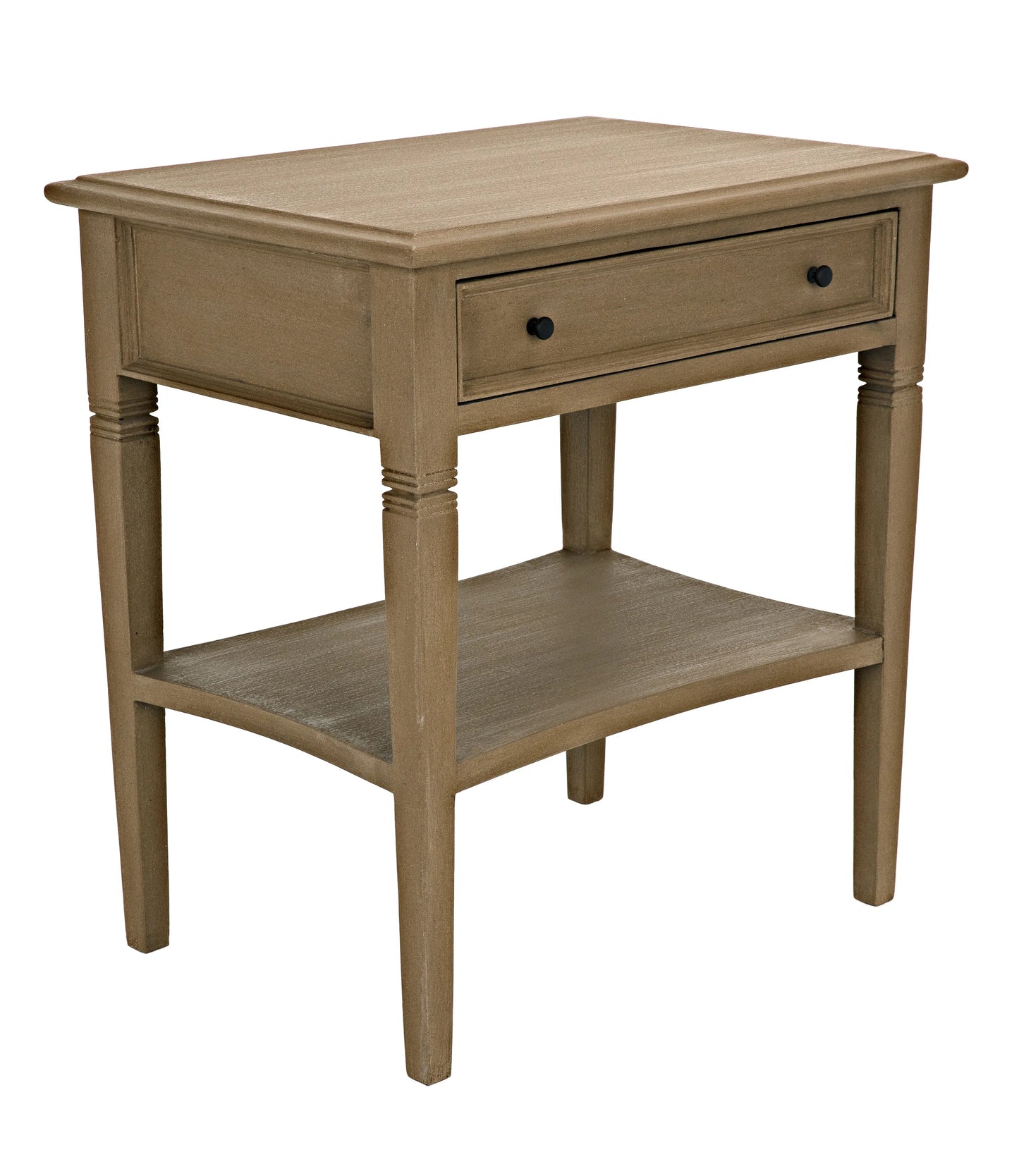 Oxford 1-drawer side table, weathered