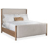 Retreat queen upholstered panel bed