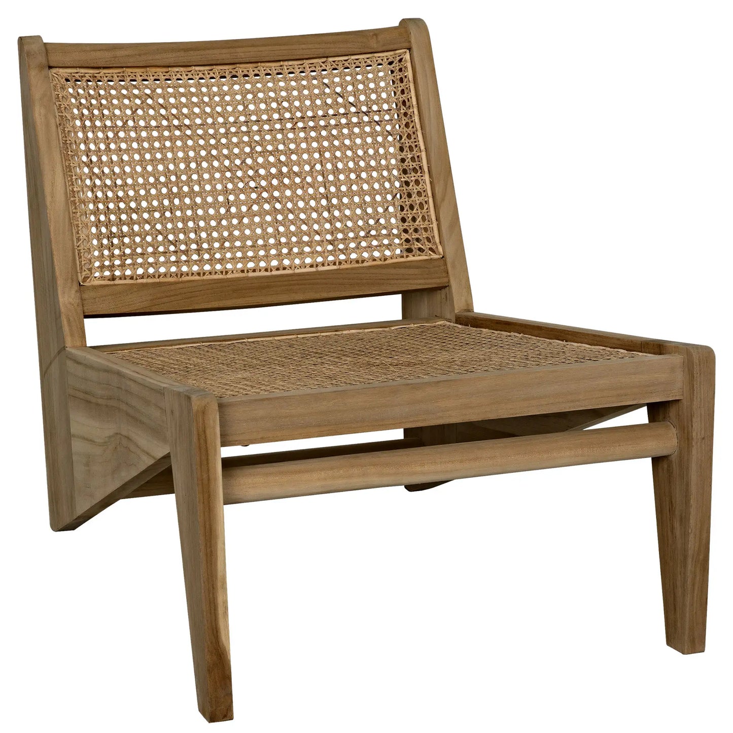 Udine chair with caning, teak