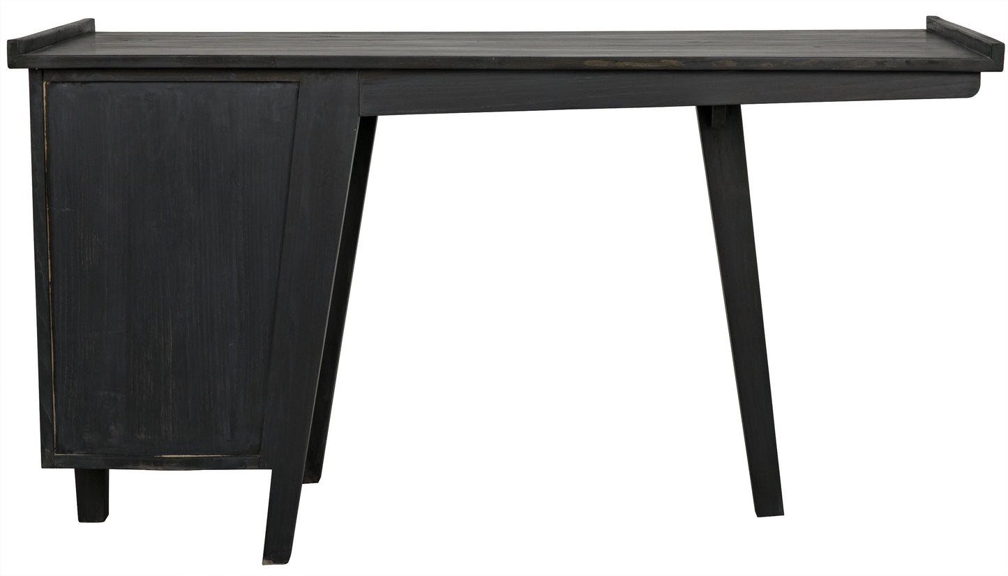 Kennedy desk, charcoal black