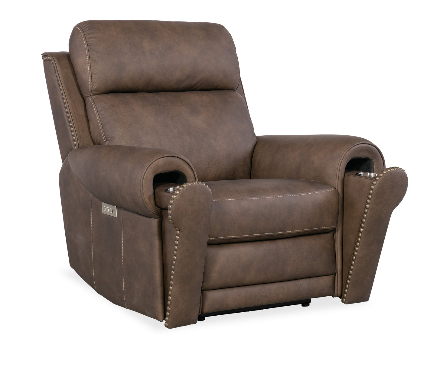 Duncan power recliner w/power headrest & lumbar