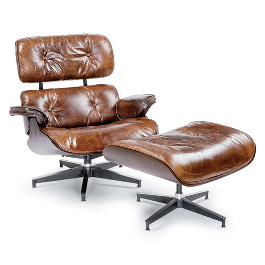 Barca lounge chair and ottoman