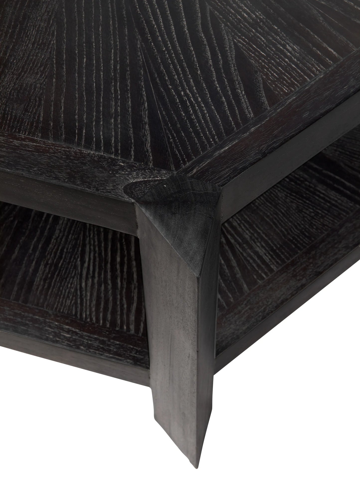 Yuhuda coffee table, sombre finish