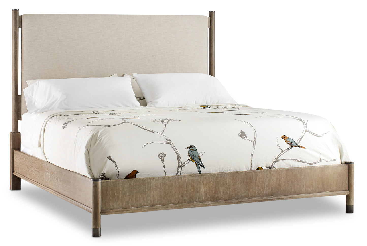 Affinity queen upholstered bed